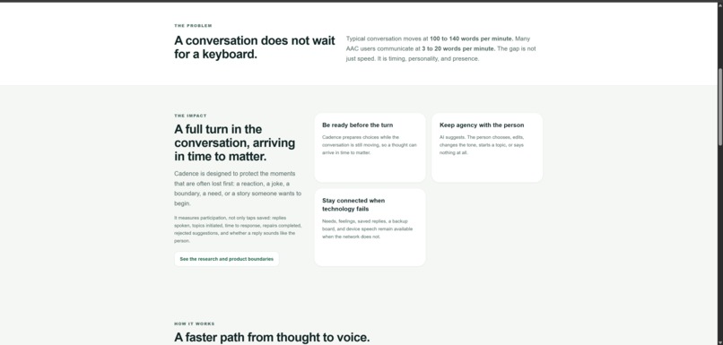 Cadence – screenshot 2