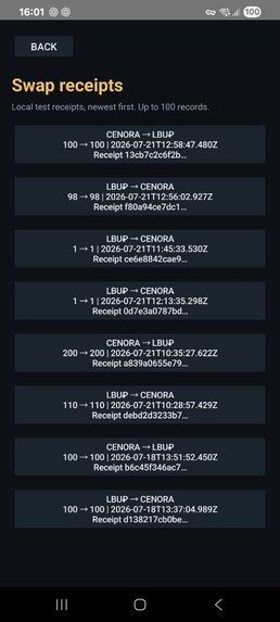 ColorChain — Verifiable Swap Receipts – screenshot 15