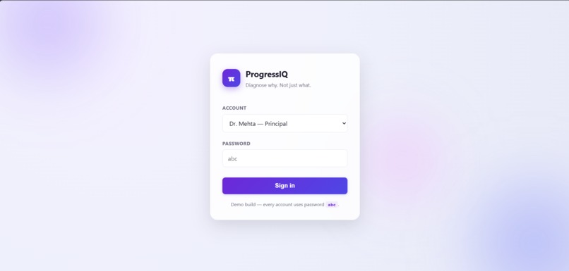 ProgressIQ – screenshot 1