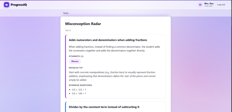 ProgressIQ – screenshot 4