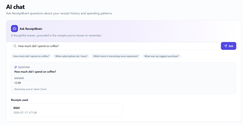 ReceiptBrain – screenshot 6