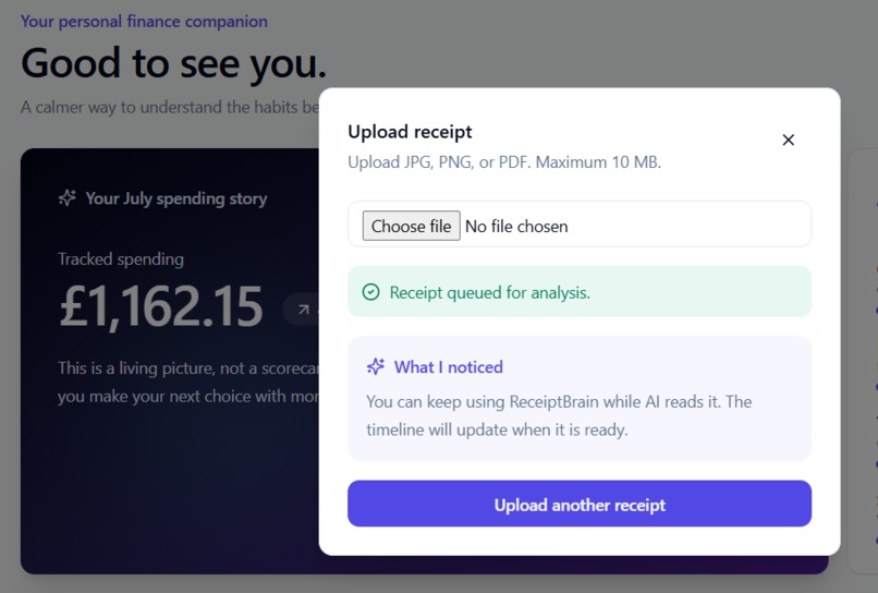 ReceiptBrain – screenshot 7