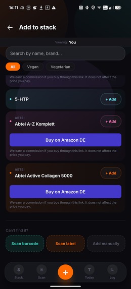 Suvo Health Context Agent – screenshot 5