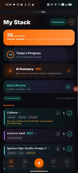 Suvo Health Context Agent – screenshot 6