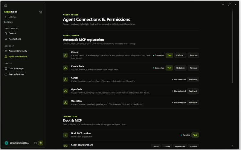 Exora Dock – screenshot 6