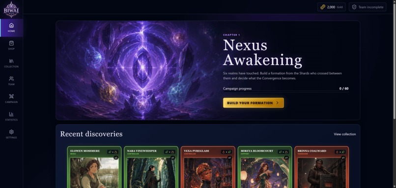 BIWAI TCG – screenshot 2
