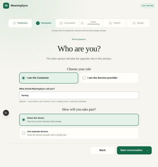 MeaningSync – screenshot 3