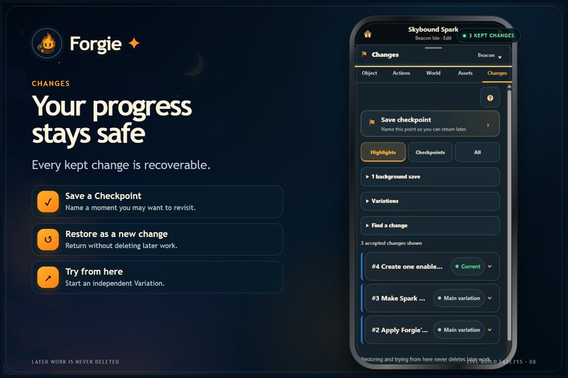 Forgie: Mobile 2D Game Creator – screenshot 8
