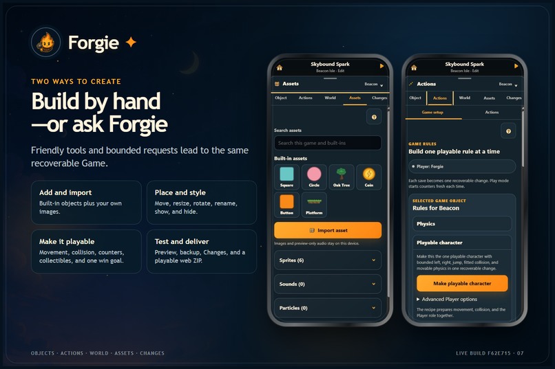 Forgie: Mobile 2D Game Creator – screenshot 7