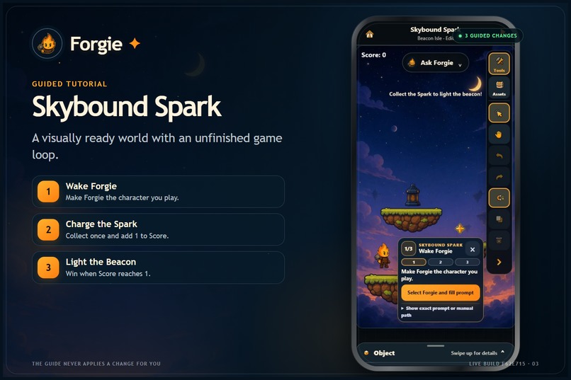 Forgie: Mobile 2D Game Creator – screenshot 2