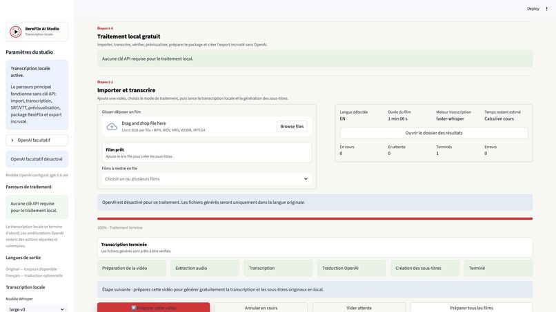 BereFlix AI Studio – screenshot 5