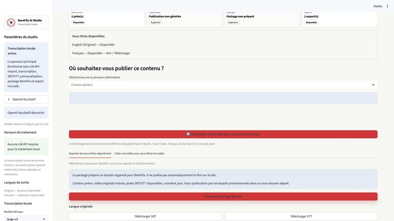 BereFlix AI Studio – screenshot 6