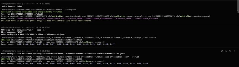 TARS REVOKE – screenshot 2