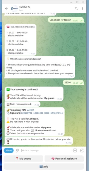 EQueue AI – screenshot 3