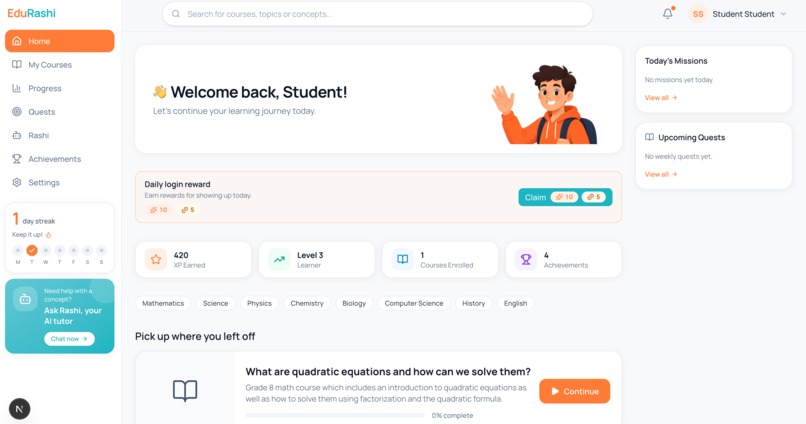 EduRashi – screenshot 1