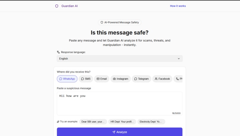 Guardian AI – screenshot 1