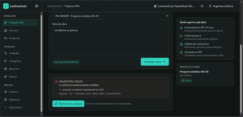 LexInnoCost – screenshot 4
