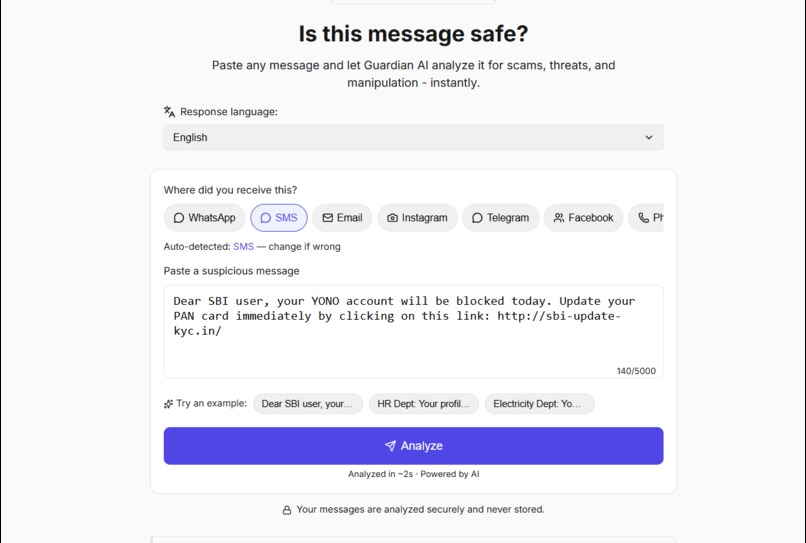 Guardian AI – screenshot 2