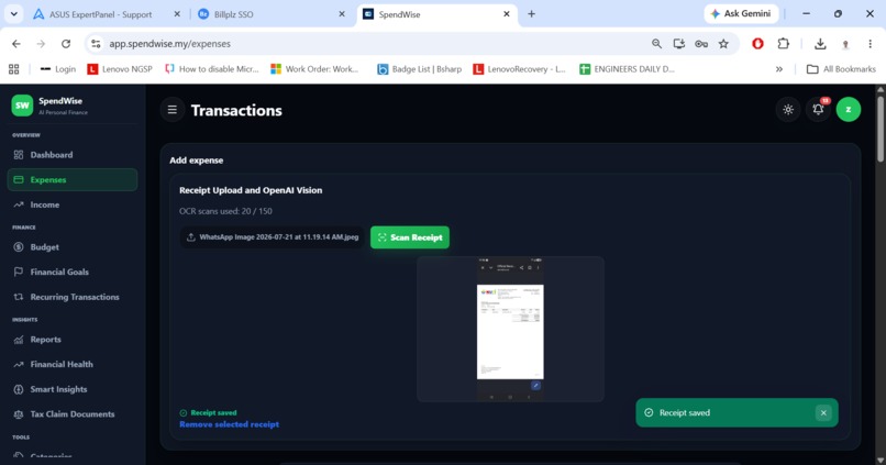 SpendWise – screenshot 3