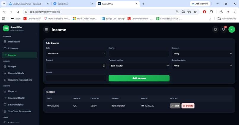SpendWise – screenshot 8