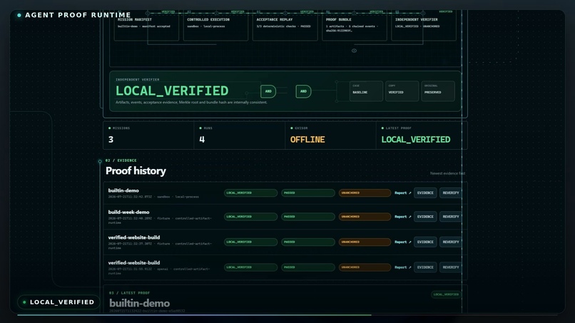 Agent Proof Runtime – screenshot 7