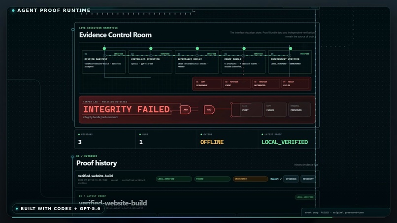 Agent Proof Runtime – screenshot 5