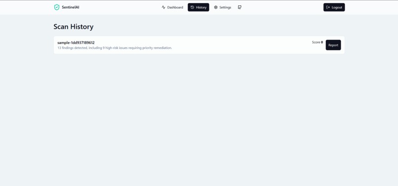 Sentinal AI – screenshot 2