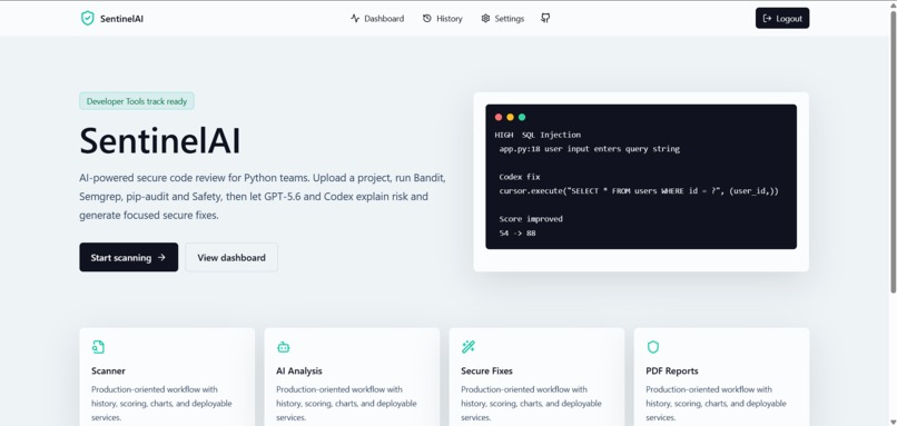 Sentinal AI – screenshot 5