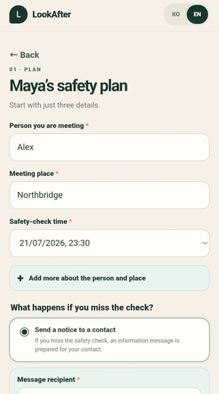 Look After – screenshot 3