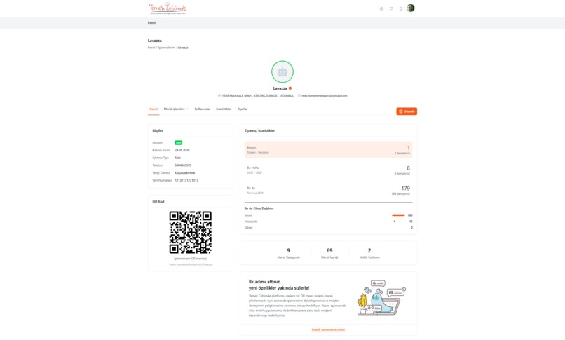 Yemek Cebimde – screenshot 1