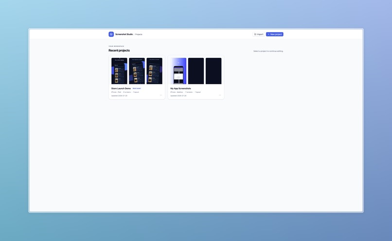 Screenshot Studio – screenshot 1