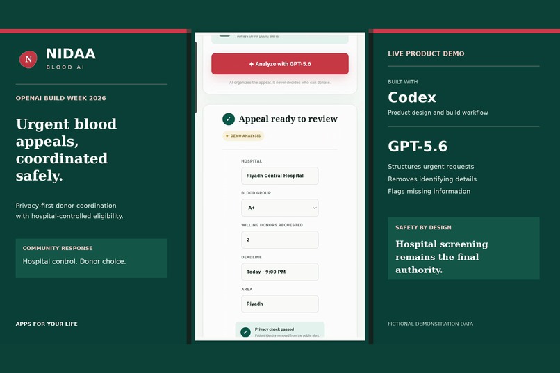 Nidaa Blood AI – screenshot 2