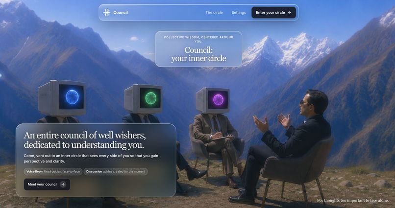 Council: your Inner Circle – screenshot 1