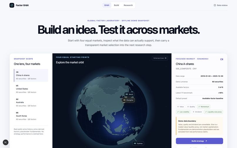 Factor Orbit – screenshot 4