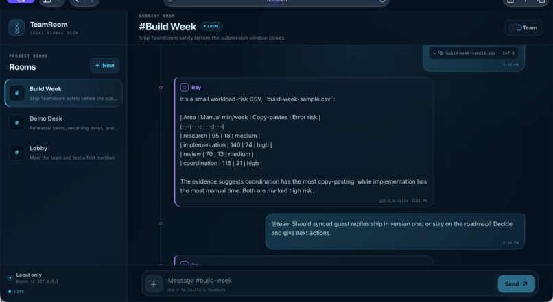 TeamRoom – screenshot 3