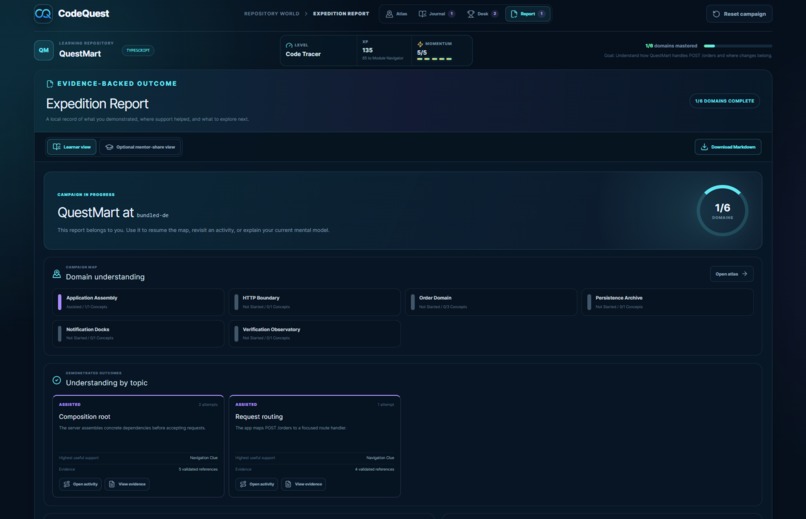 CodeQuest – screenshot 4