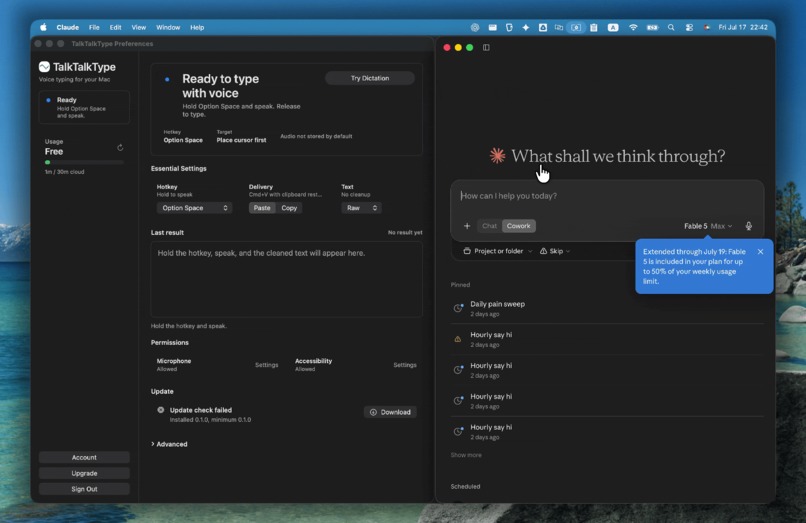 TalkTalkType – screenshot 3