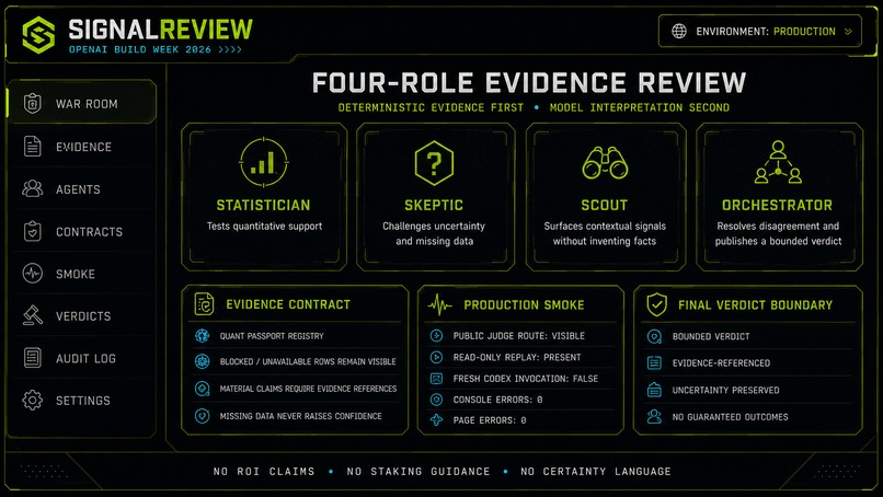 SignalReview: Governed Codex Module Factory – screenshot 2