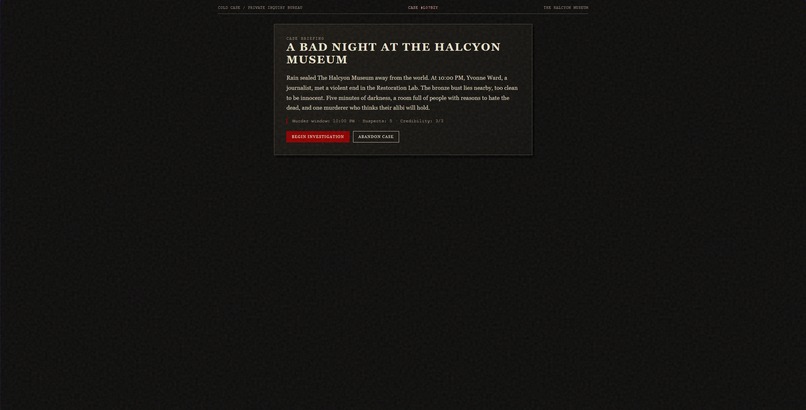 Cold Case – screenshot 1