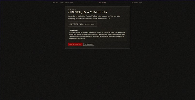Cold Case – screenshot 5