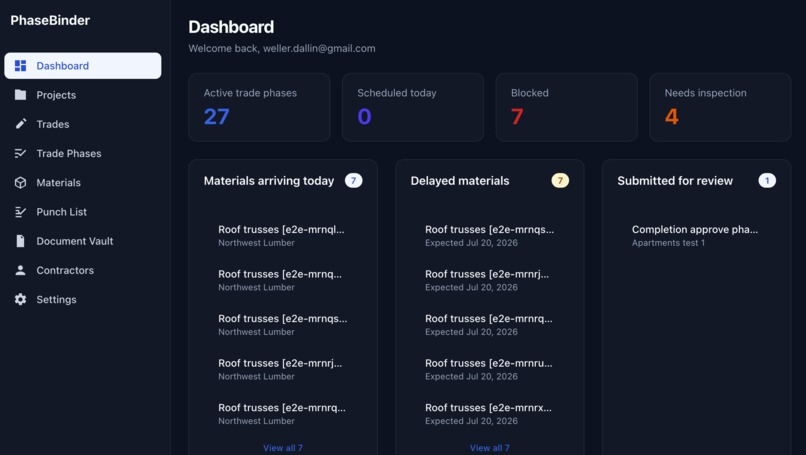 Phase Binder – screenshot 1