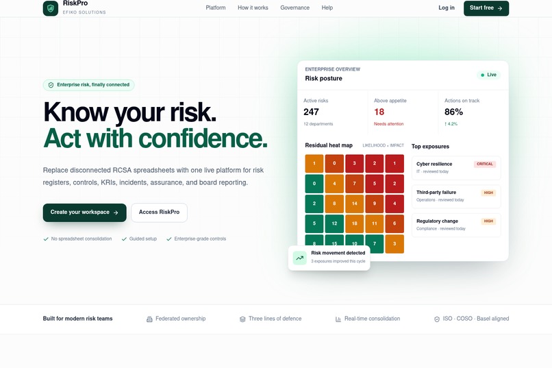 RiskPro – screenshot 1