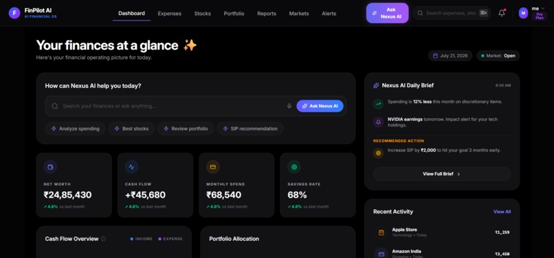 FinPilot AI – screenshot 1