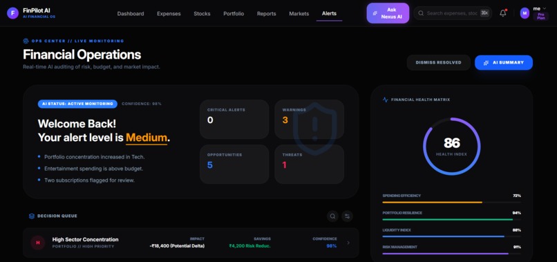 FinPilot AI – screenshot 2