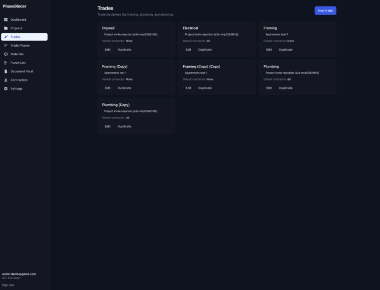 Phase Binder – screenshot 2