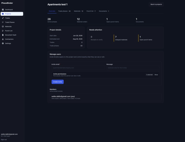 Phase Binder – screenshot 3