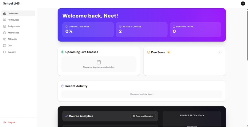 AI-Powered LMS – screenshot 2