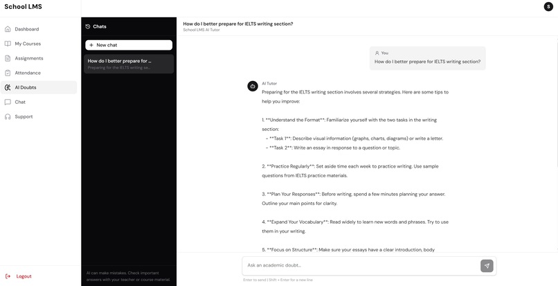 AI-Powered LMS – screenshot 8