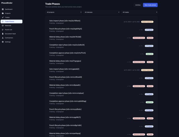 Phase Binder – screenshot 5