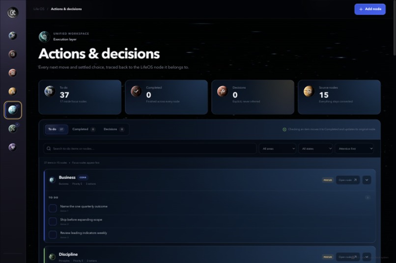 LifeOS – screenshot 7